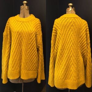 A New Day Chartreuse Sweater XL